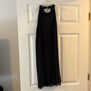 Elegant Black Sleeveless Dress